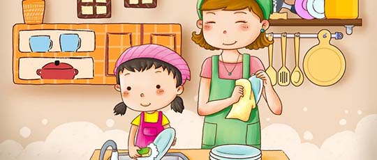 小学1—6年级做家务年龄对照表，舍不得用孩子才是害他