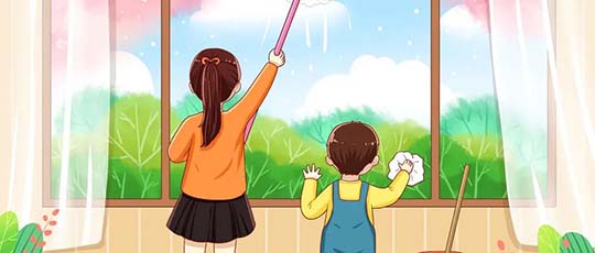小学1—6年级做家务年龄对照表，舍不得用孩子才是害他