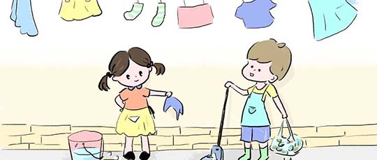 小学1—6年级做家务年龄对照表，舍不得用孩子才是害他